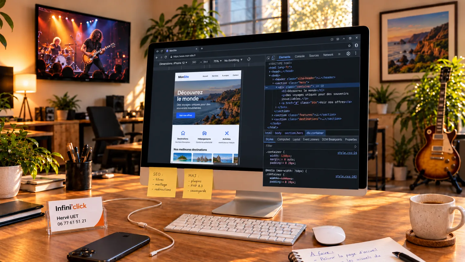 Adapter un site pour les mobiles
