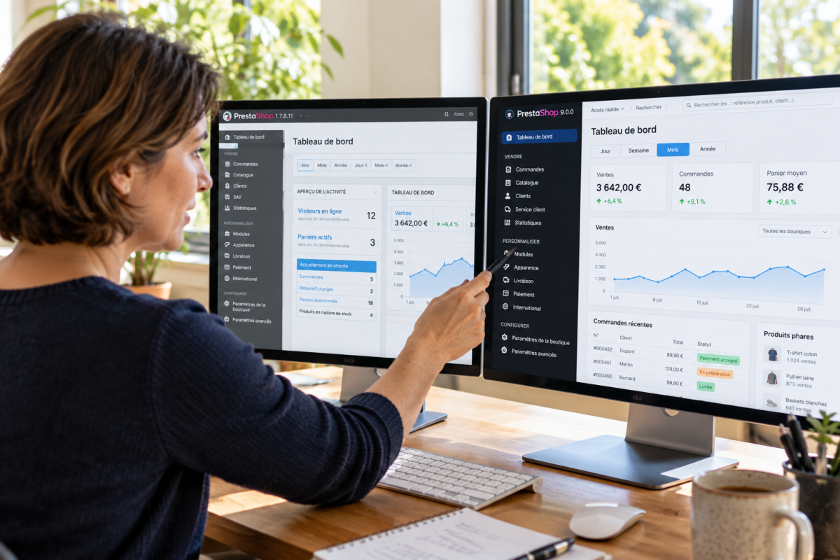 Migration de PrestaShop ou de WordPress