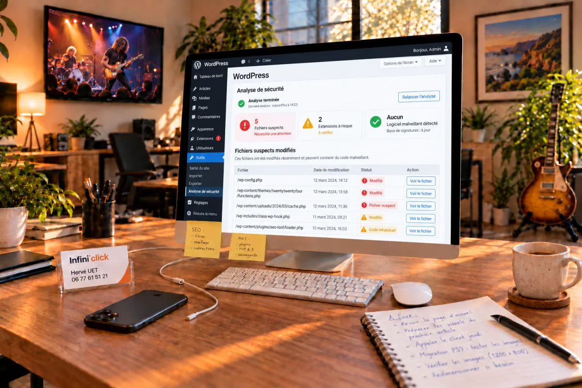 Réparer un site WordPress piraté