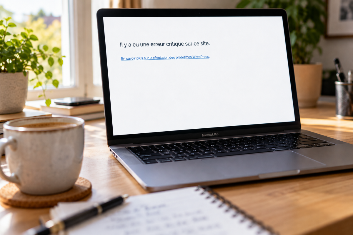 Erreur critique sur WordPress ou PrestaShop