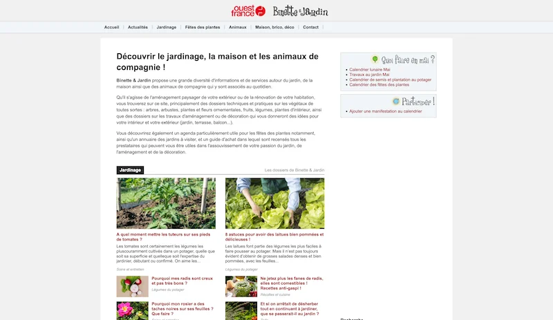 Binette & Jardin