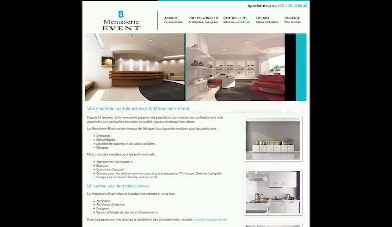 Menuiserie Event