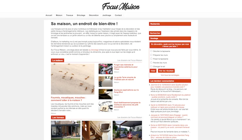 Focus Maison