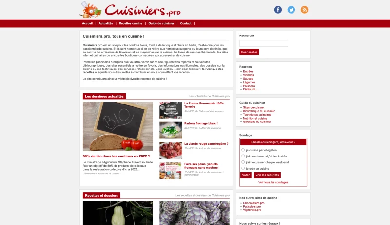 Cuisiniers.pro