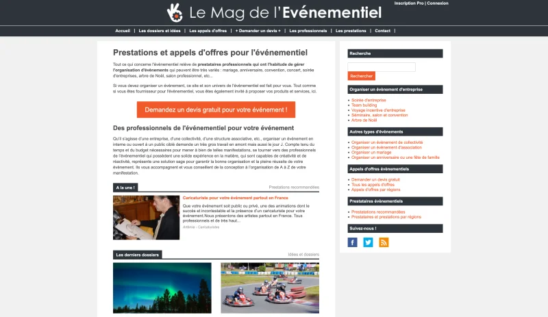 Évènementiel Pro