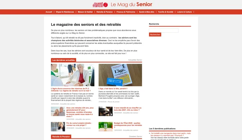 Le mag du sénior