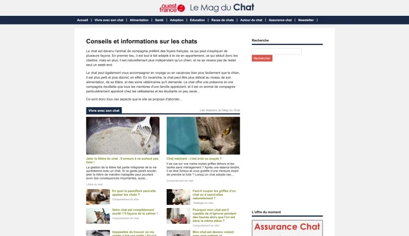 Le mag du chat