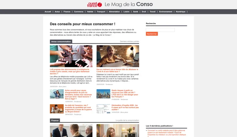 Le mag de la conso