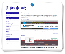 Un peu de web